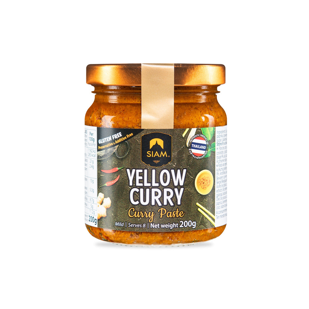 Yellow Curry Paste 200g - deSIAMCuisine (Thailand) Co Ltd